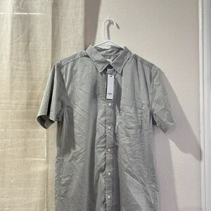 Calvin Klein Men's Light Gray Casual Shirt